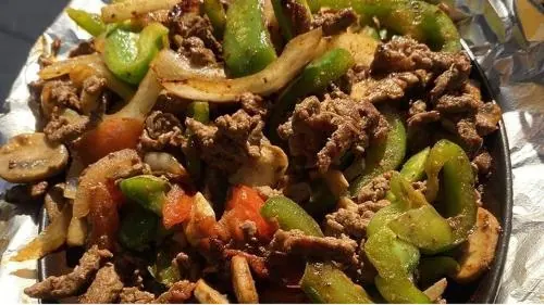 Steak fajitas at El Jinete